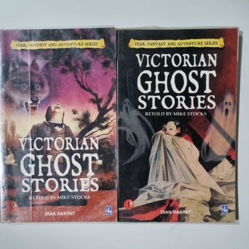 2 Buku Victorian Ghost Stories by Mike Stocks Preloved Original Berbahasa Inggris