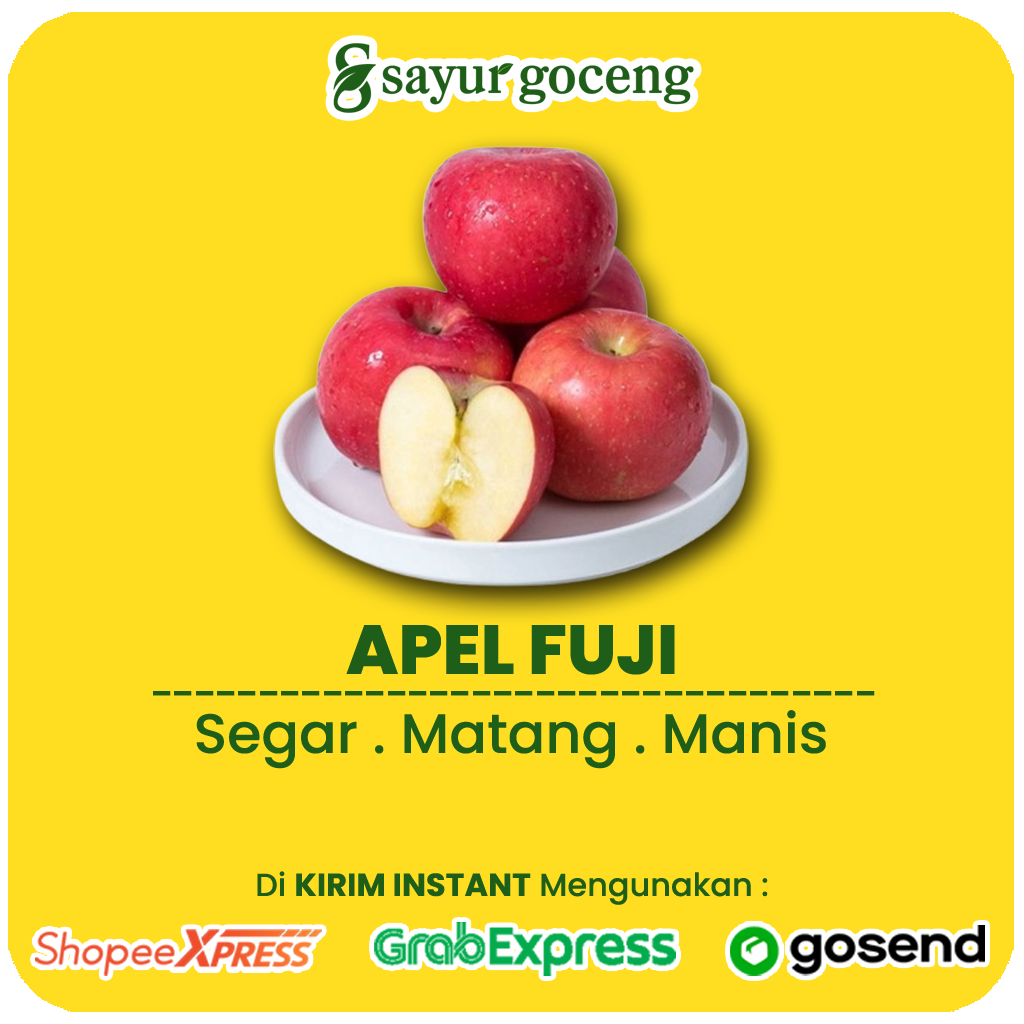 

Sayur Goceng Apel Fuji Segar dan Matang Manis