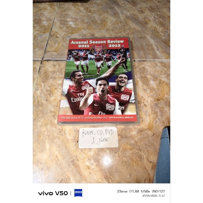 KASET DVD - ARSENAL SEASION REVIEW 2011/12