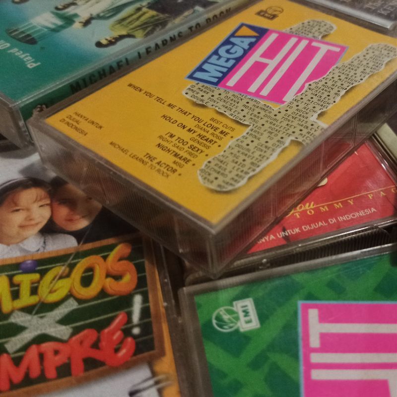 Kaset Pita Random Untuk Dekorasi & Koleksi