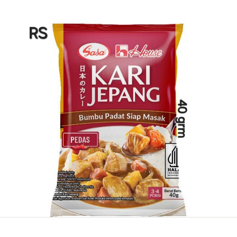 

sasa house kari jepang pedas/original40g