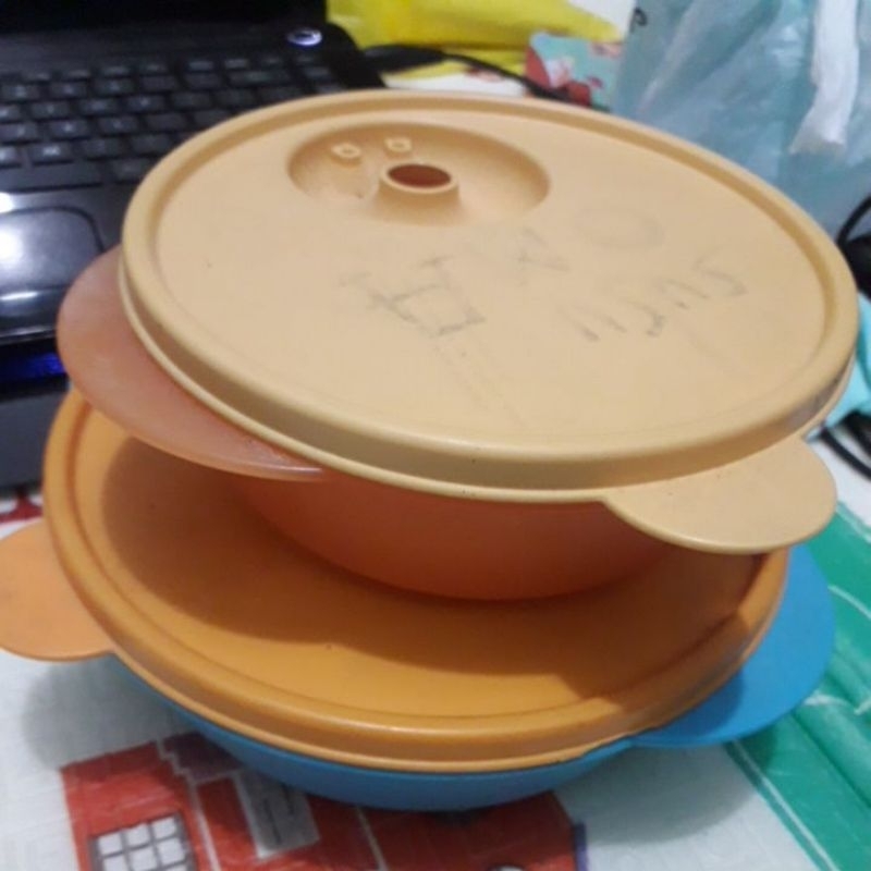Tempat makan/CWL besar/CWL kecil tupperware second