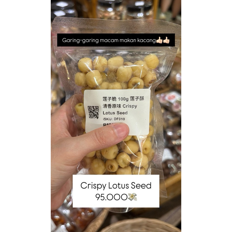 

Open PO Cheng Woh Cripsy Lotus Seed (Ready 25 Juni 2025)