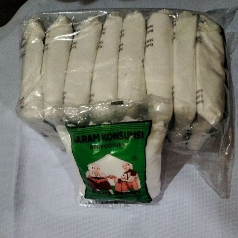 

Garam Kang Santri 2 kg (8 saset) garam yodium putih bersih sehat