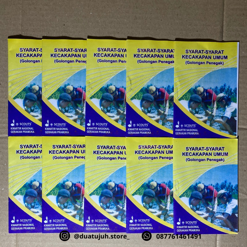 Buku Sku Penegak pramuka