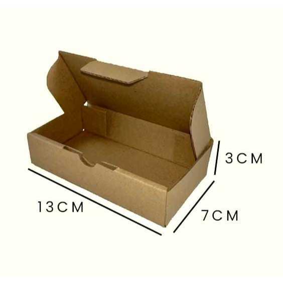 

Bukan tambahan packaging ! Kardus / Box ukuran 13 x3 x7 die cut , single wall