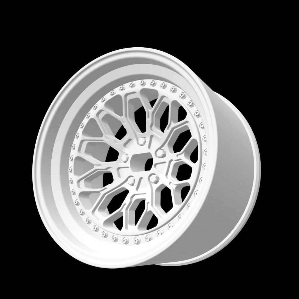 Velg DISK MODEL24 untuk K989 K969 Mini Z Xmods dll bahan RESIN 3D Print, detil. Rims untuk mini rc c