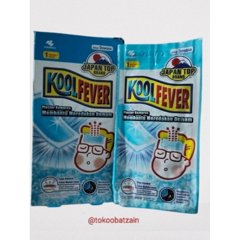 Kool Fever Dewasa / Kompres Demam Dewasa / Kool Fever
