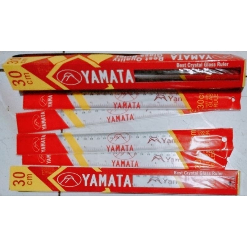 

Penggaris Plastik Murah 30cm Merek Yamata