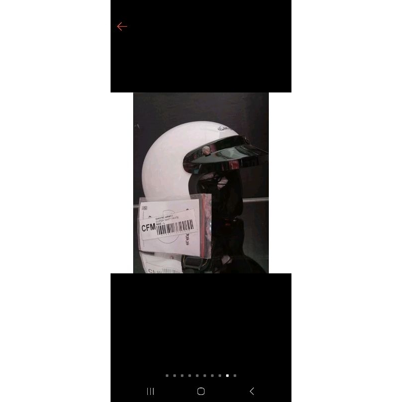 HELM CARGLOSS CFM RETRO-ORIGINAL SNI