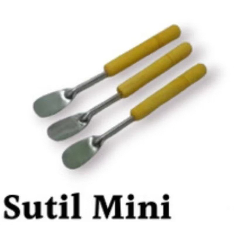 Sutil Kue Mini Kecil / Spatula Mini / Sodet Kecil Gagang Kayu / Sodet Kecil / Sodet Telor