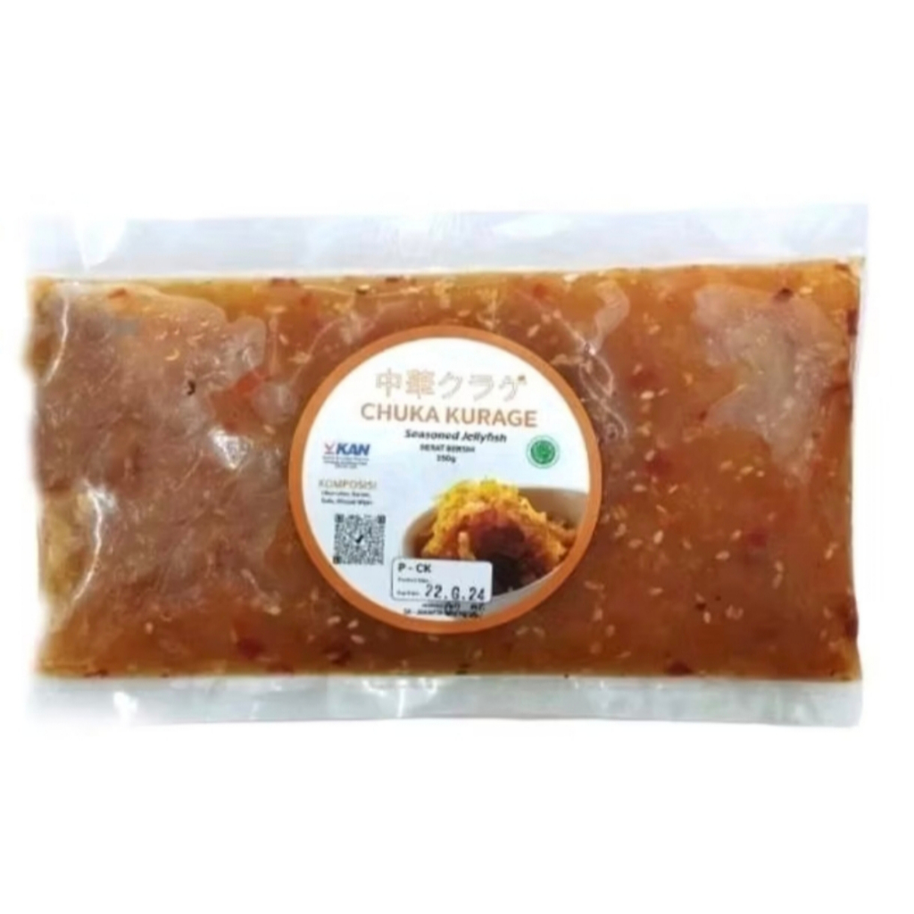 

Frozen Chuka Kurage - Salad Ubur Ubur - Seasoned Jellyfish Salad - 250g - Halal