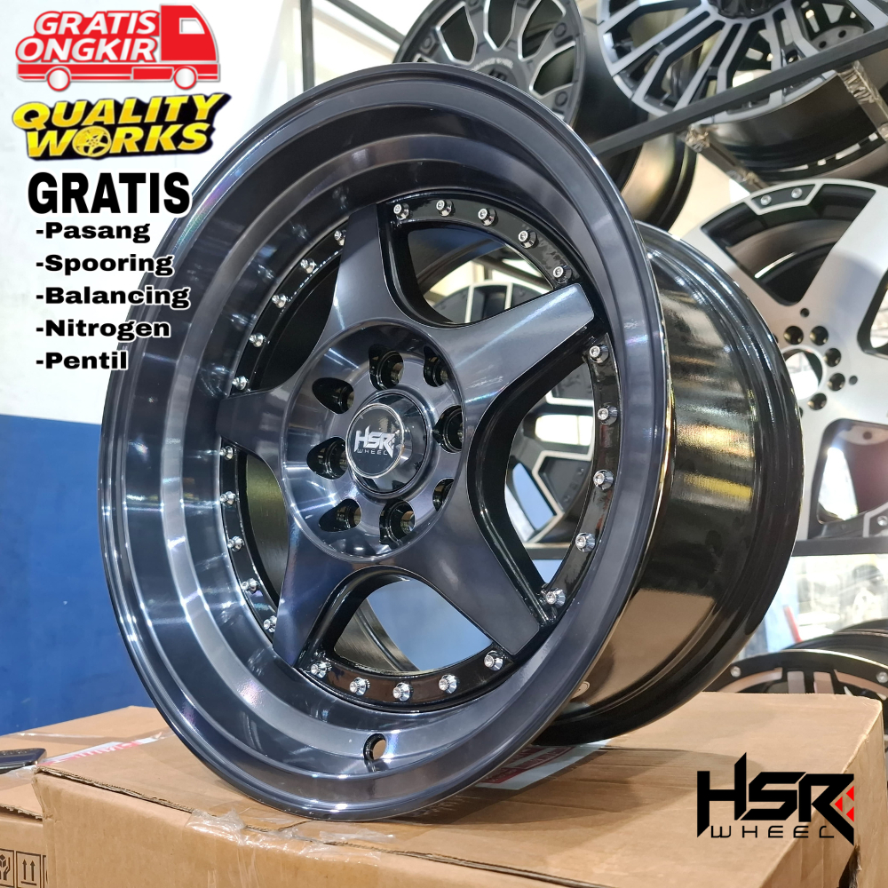 Velg Celong Ring 15 HSR Kobror, Buat Mobil Vios, City, Swift, Sirion, Ayla