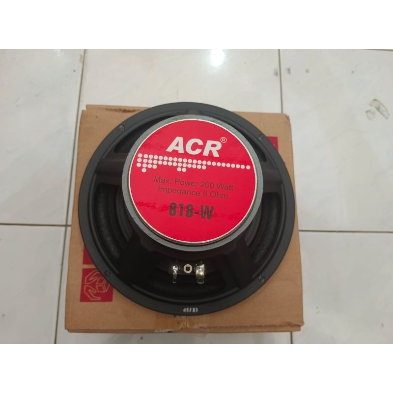 Speaker ACR 8inch 818 W original wofer