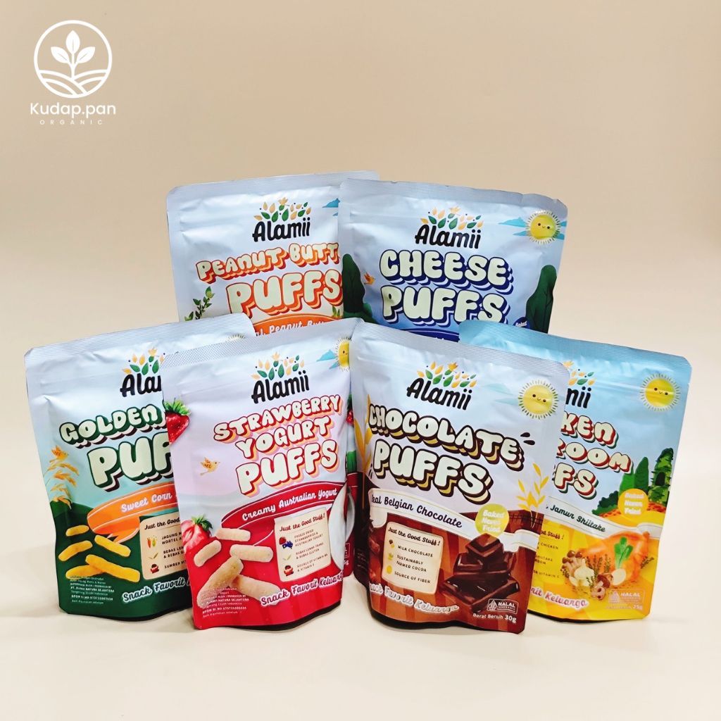 

CEMILAN ANAK SEHAT - Alamii Puffs 25g / 30g