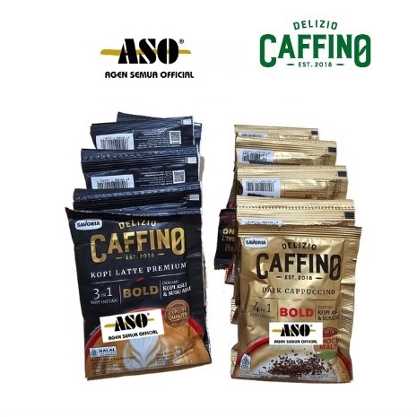

New KOPI CAFFINO BOLD DARK CAPPUCINO 25gr RENCENG ISI 1 PROMO