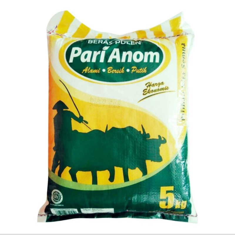 

Beras Polen Pari Anom, Kota, Pelikan, Sintanola Berat 5kg