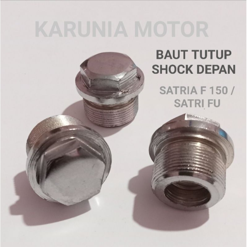Baut Tutup Shock depan satria F 150 / FU