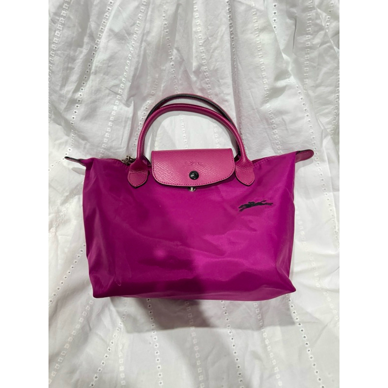 LC Small top handle fuschia