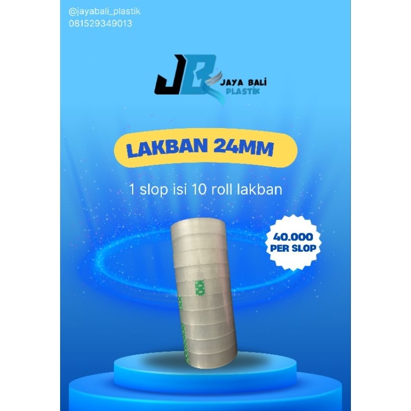 

lakban 24 MM isi 10