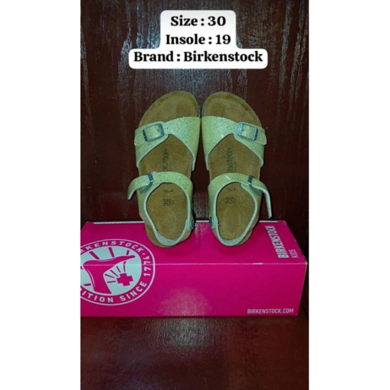preloved sendal anak birkenstock