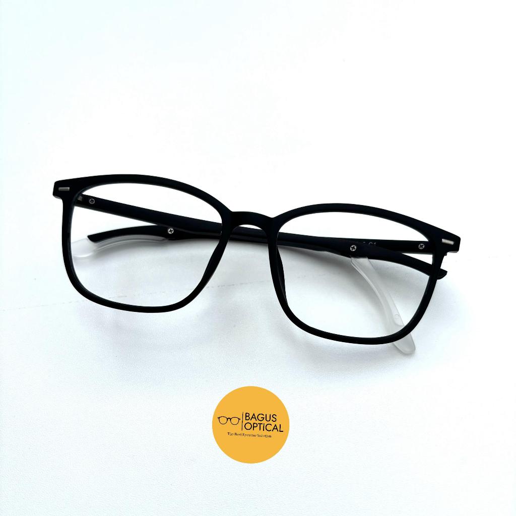 Frame NB Elock - Kacamata Blueray Photocromic Bluecromic Request Lensa Optik Minus/Cyl - Bagus Optic