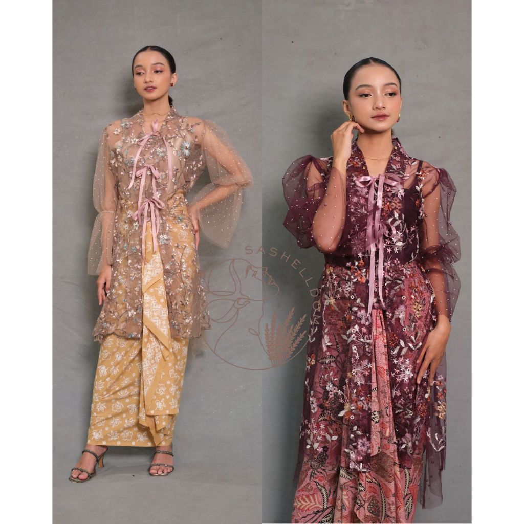 KEBAYA BAHARIWATI WISUDA/ TUNIK RAYA KUTUBARU / KARTINI/ GARDEN  LACE/ KONDANGAN WISUDA LEBARAN/ KEB