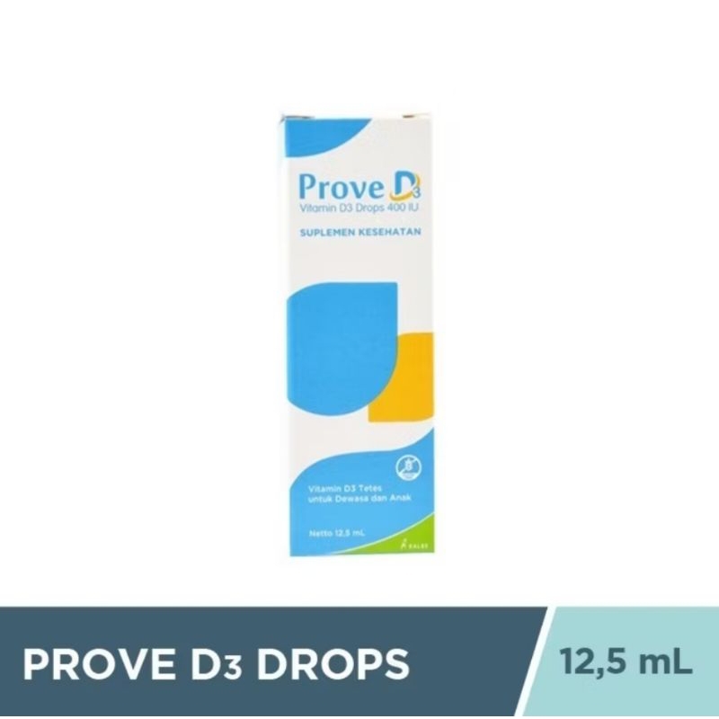 Prove D3 Drops Untuk Bayi Anak Dewasa Vitamin D3 Drop Original