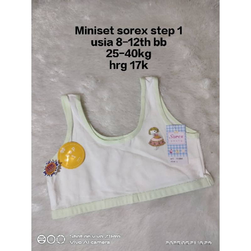 Miniset step 1 sorex young