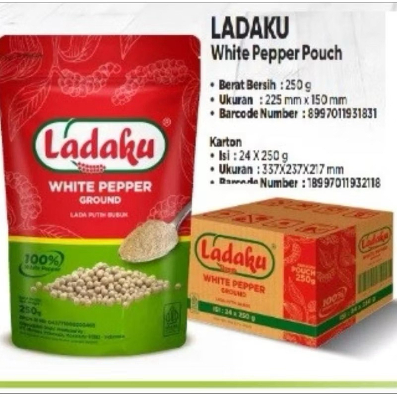 

Ladaku Merica Bubuk 250gr