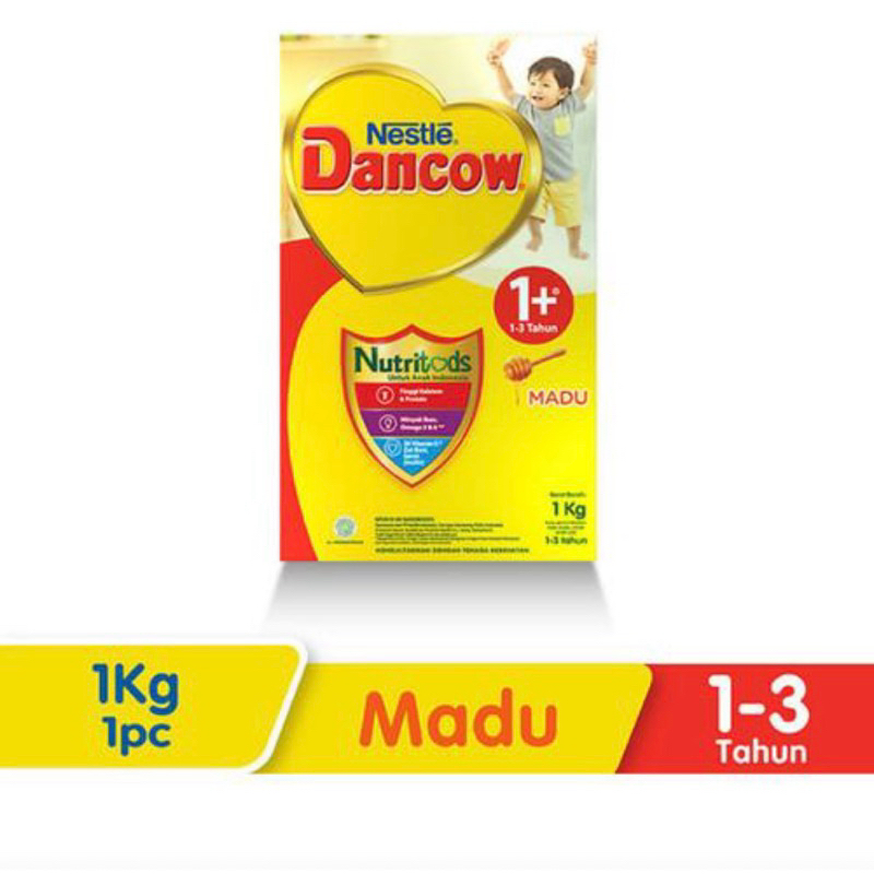 

TERMURAH DANCOW 1+ 1KG VANILA/MADU SUSU BUBUK