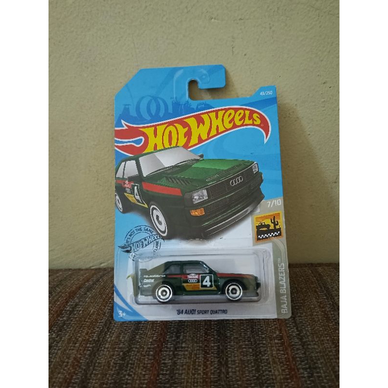 hotwheels 84 audi sport Quattro