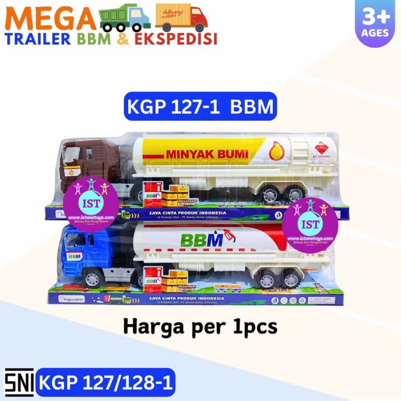 RAMEO 015 mainan anak megatrans truk tangki KGP127