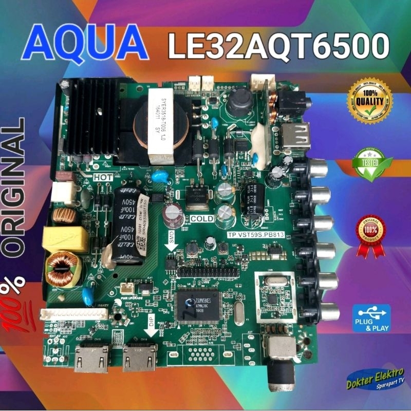 MB MAINBOARD TV AQUA LE32AQT6500 32AQT6500