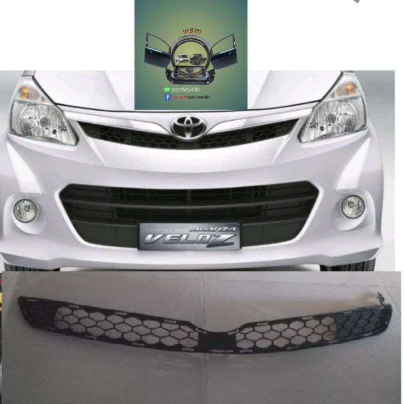 ram atas bumper avanza veloz 2012-2014