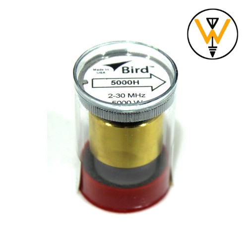 BIRD 5000H ELEMENT 5KW 2-30MHZ THRULINE ELEMENT WATTMETER BIRD 5000H
