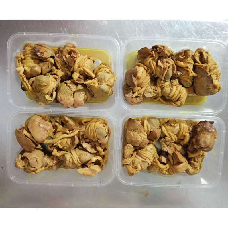 

hati ampela ungkep Frozen isi 5 HALAL