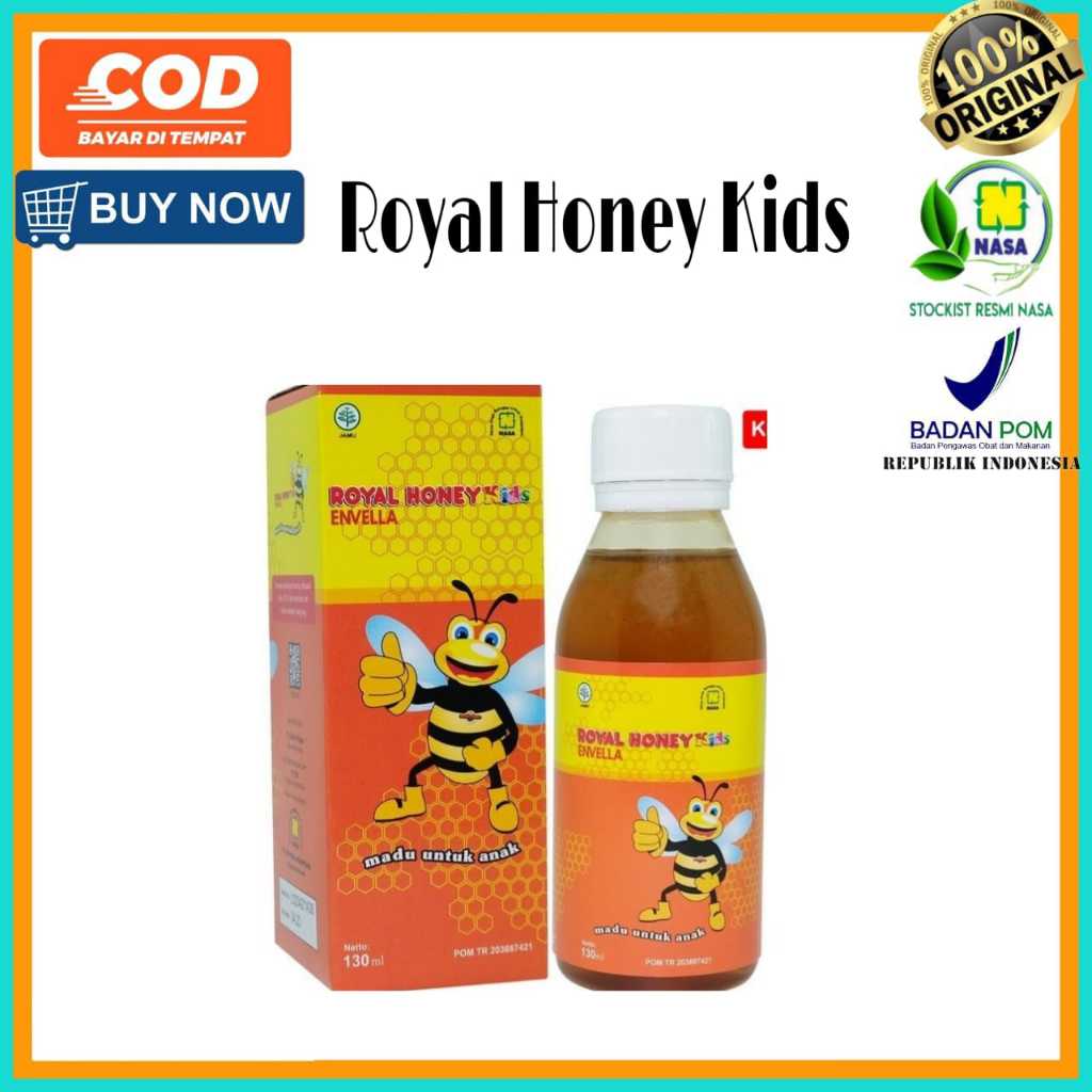 

madu kids royal honey vitamin penambah nafsu makan