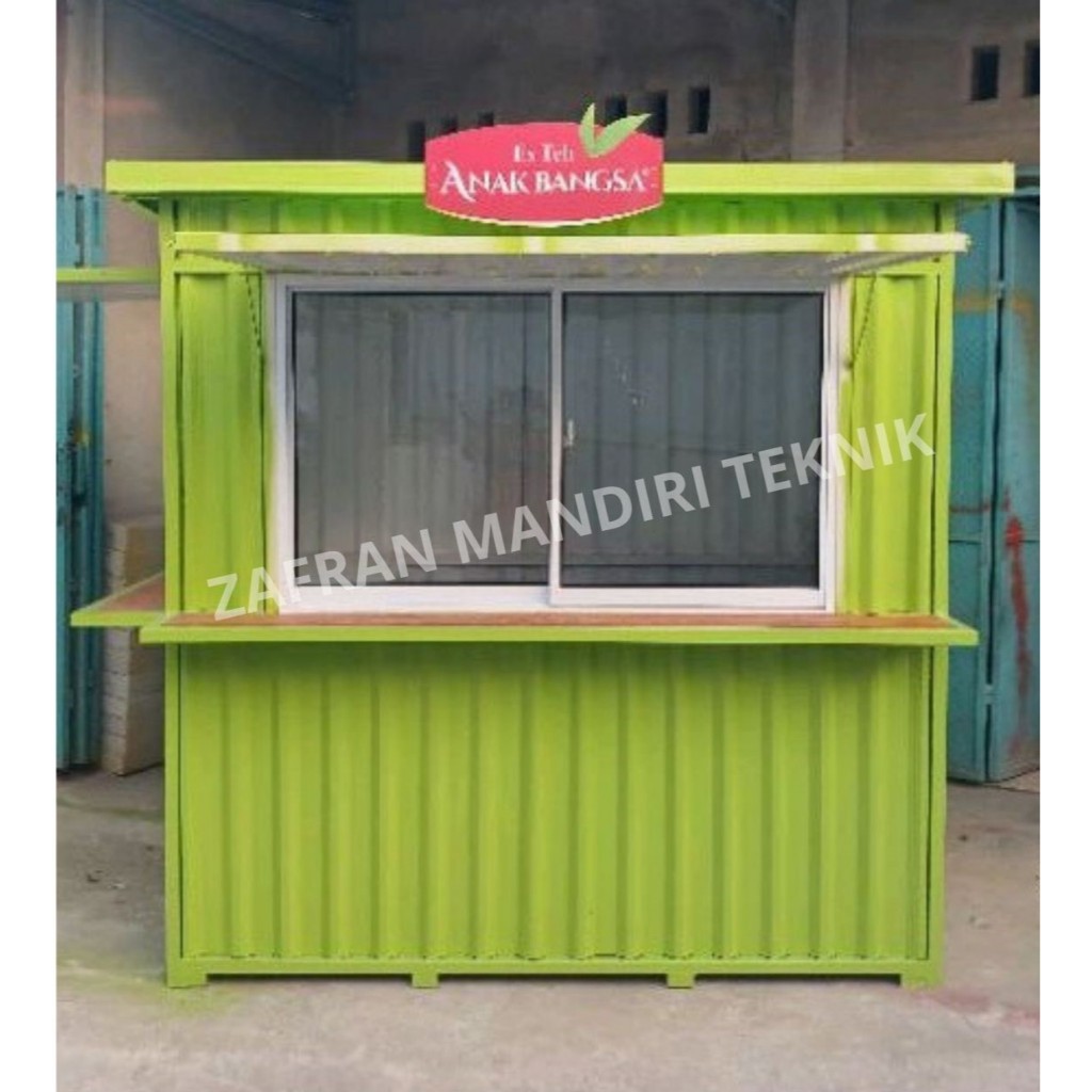 [CUSTOM 4] Booth Semi Container Booth Custom