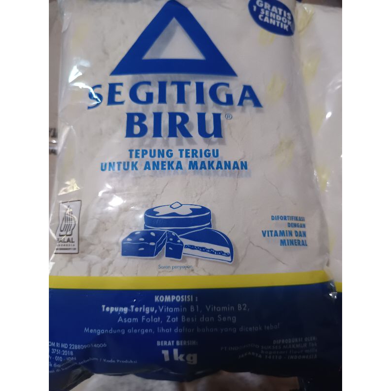 

Tepung Segitiga Biru 1Kg exp sep'26