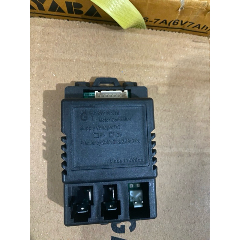 receiver gy rx18 6volt/12volt mobil mobilan aki anak