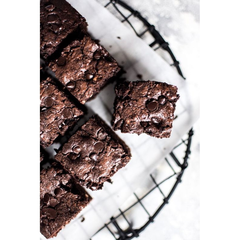 

Brownies Panggang Dark Chocolate
