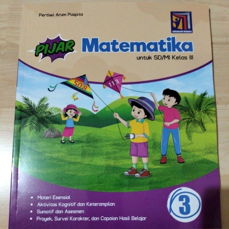 Pijar Matematika SD/MI Kelas 3 Kurmer Quadra Pertiwi Arum Puspita