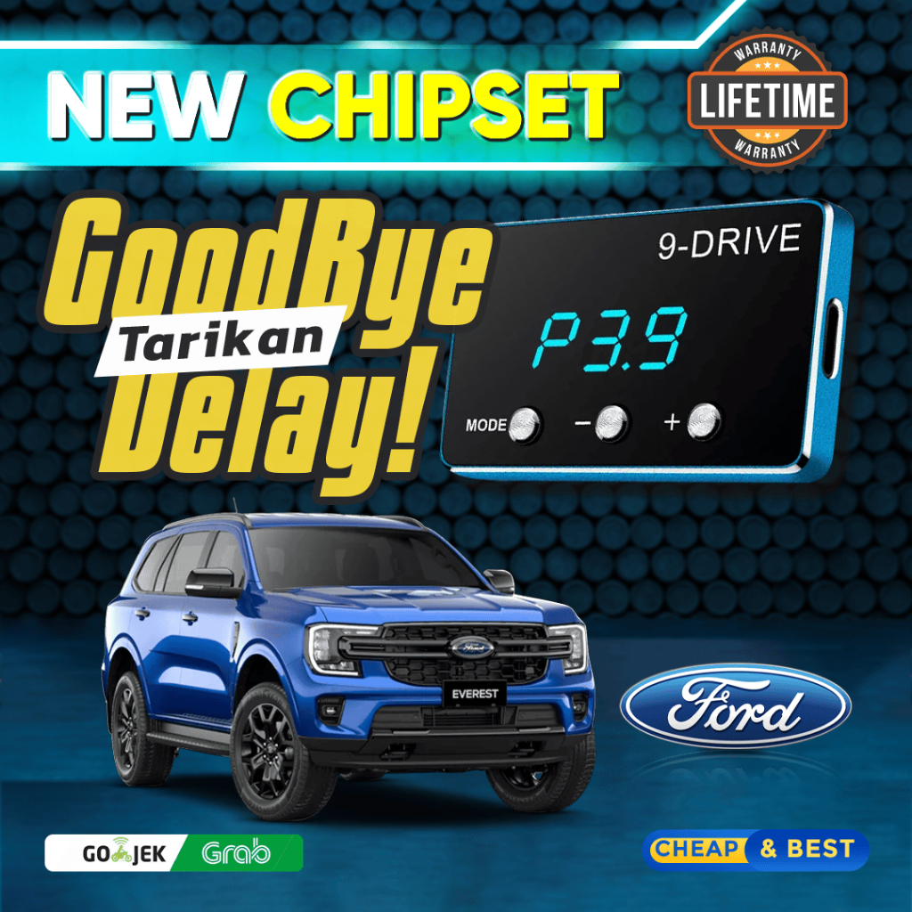 9 Drive Ford Everest Sport Piggyback Race Chip Throttle Controller ECU Remap