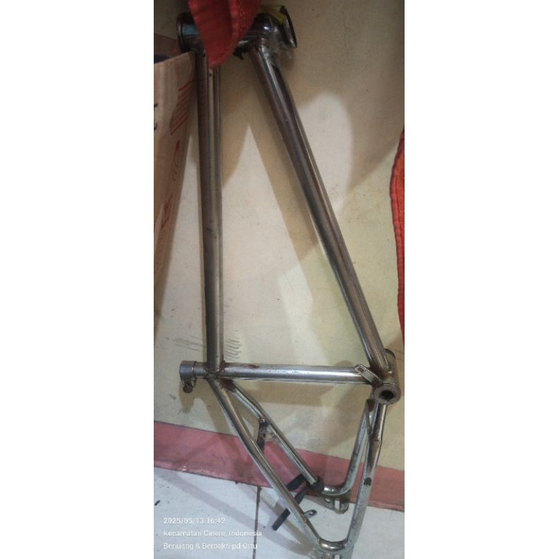 Frame BMX Old school Chrome bekas