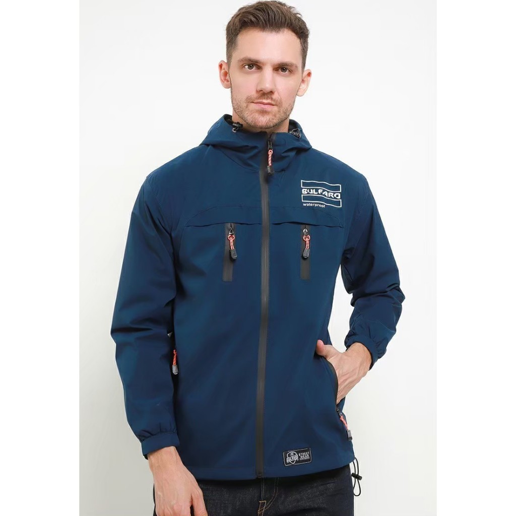 Jaket Outdoor Pria Termurah Jaket Gunung Waterproof Distro Alonzo Taslan Jumbo Bulfaro Arunikalabel