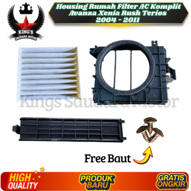 Housing Rumah Filter AC Komplit Avanza Xenia Rush Terios 2004 - 2011 Original