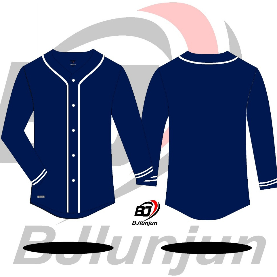 JERSEY BASEBALL LENGAN PANJANG POLOS UNISEX PRIA DAN WANITA TERBARU.