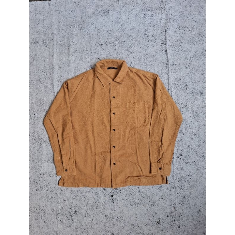 KEMEJA FLANNEL POLOS CIAOPANIC LD 120