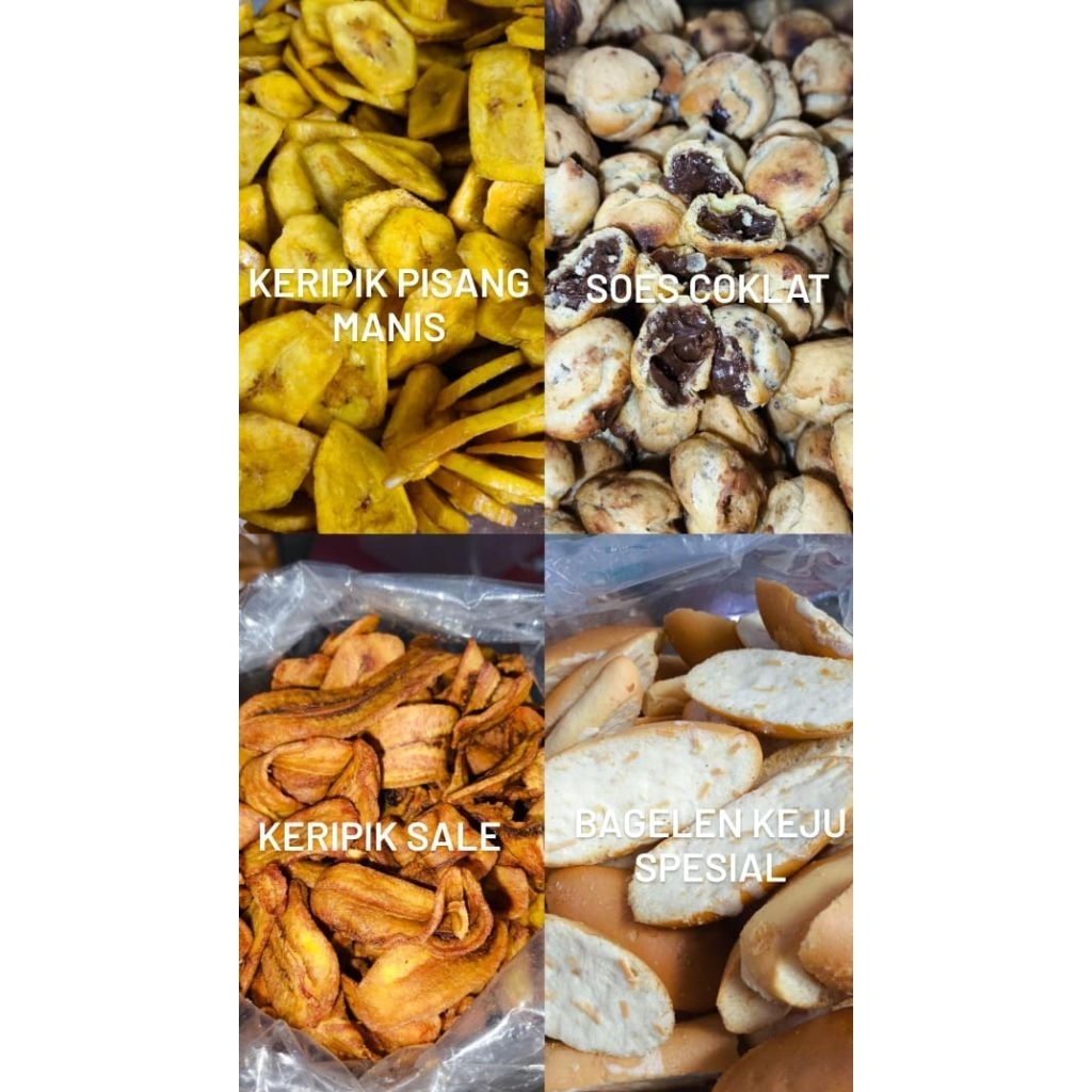 

Aneka Cemilan Manis, Asin, Pedas Maknyussss..